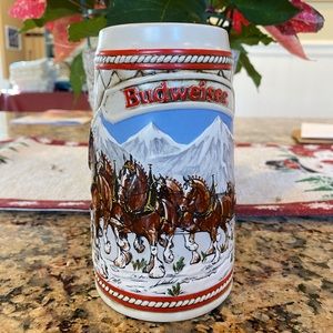 Vintage 1985 A Series Budweiser Beer Stein